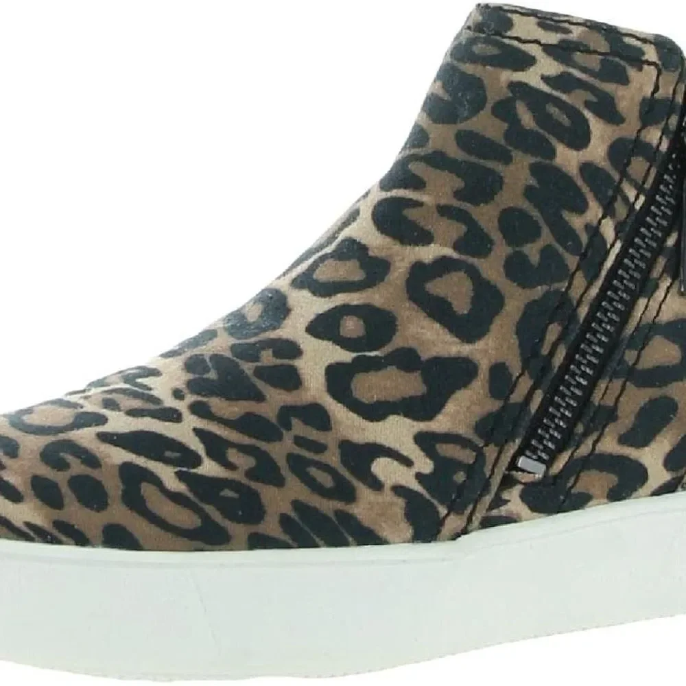 Naturalizer Leopard Print High Top Sneaker Women's Miranda Ankle/Bootie Size 6